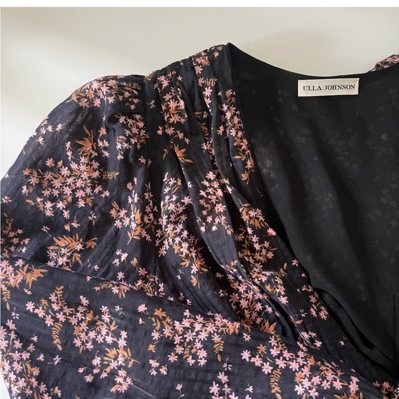 ULLA Johnson Joan floral midi dress - Picture 10 of 13